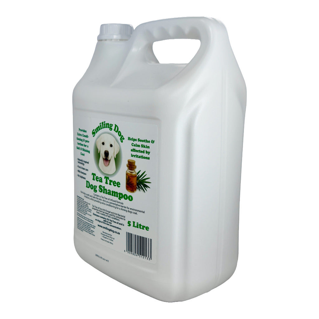 Smiling Dog Tea Tree Dog Shampoo 5lt