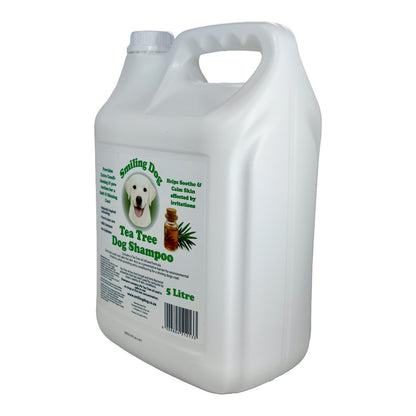 Smiling Dog Tea Tree Dog Shampoo 5lt