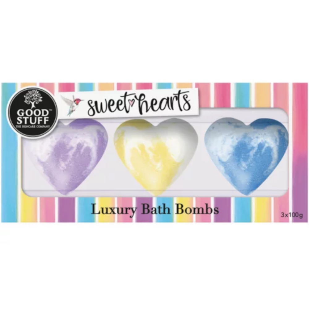 Sweet Hearts Luxury Bath Bombs - Gift