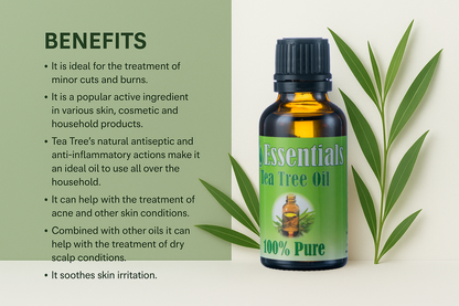 Essentials Tea Tree Oil 30ml