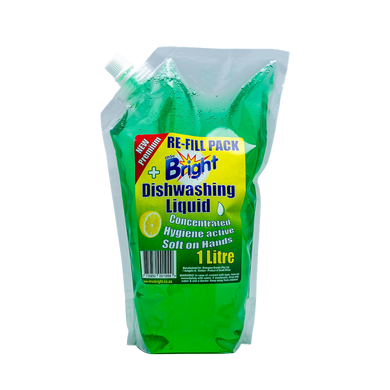 OhSoBright Premium Dishwashing Liquid Refill 1lt
