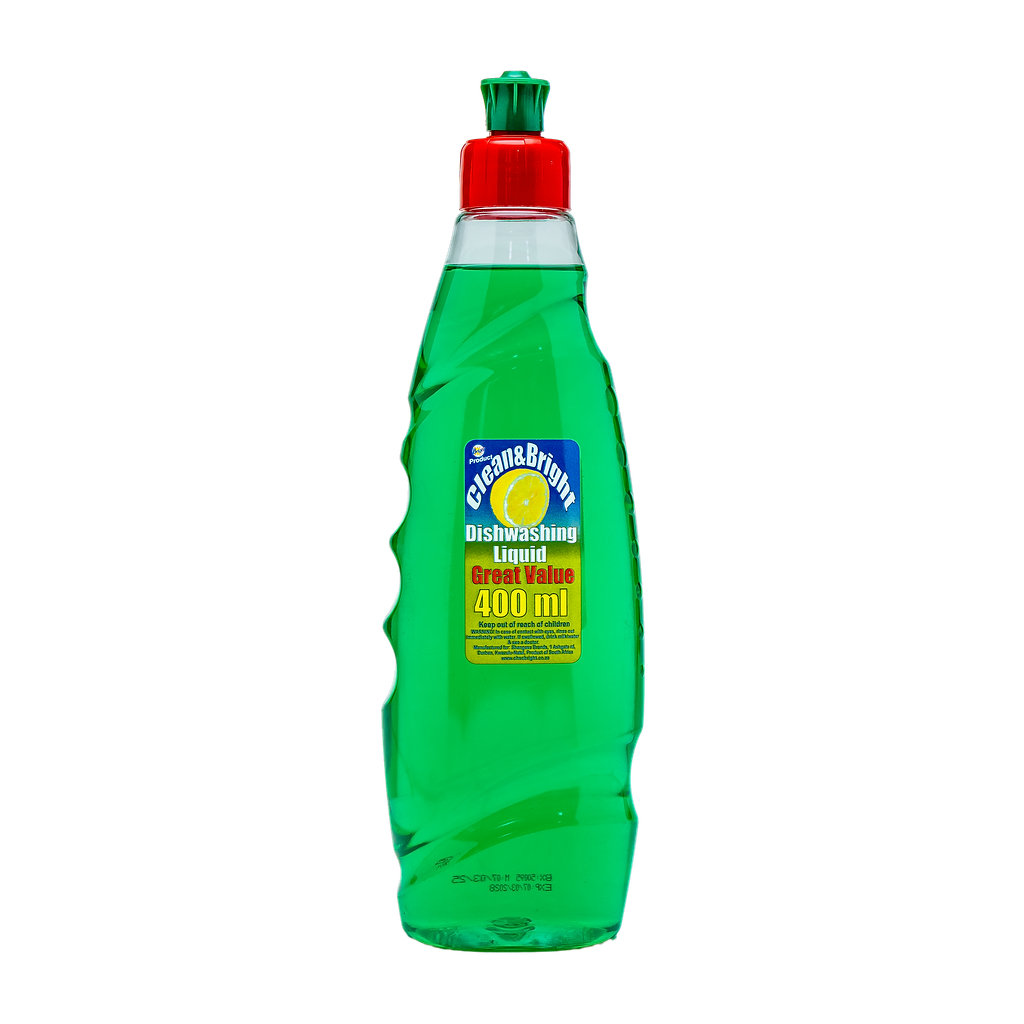 Clean & Bright Economy Dishwashing Liquid 400ml