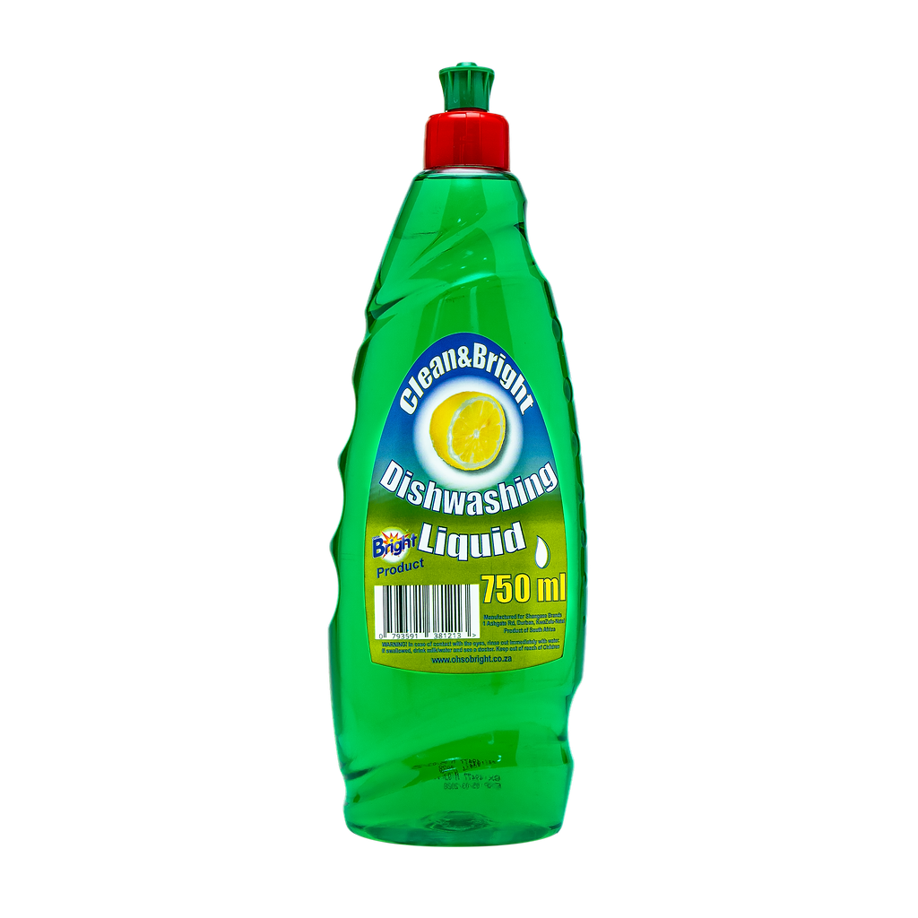 Clean & Bright Economy Dishwashing Liquid 750ml