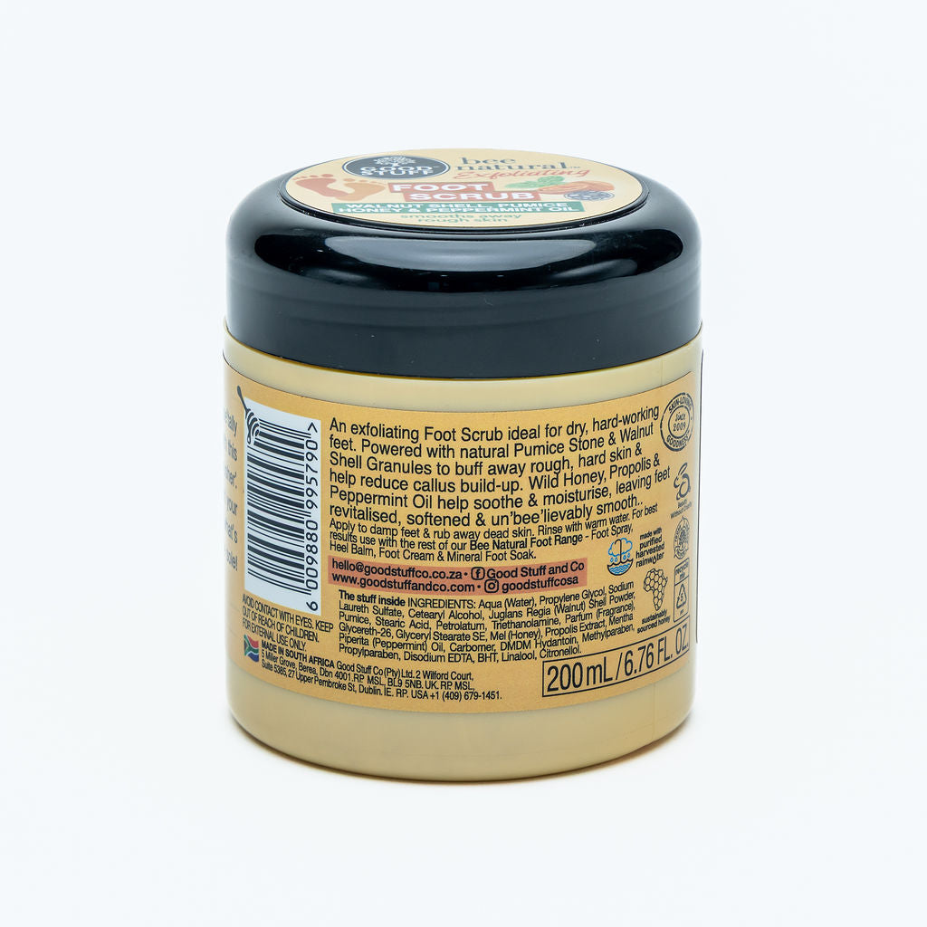 Bee Natural Foot Scrub 200ml
