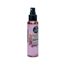 Load image into Gallery viewer, Body mist bottle with pink label on a white background