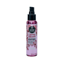 Load image into Gallery viewer, Cherry blossom body mist spray bottle on a white background