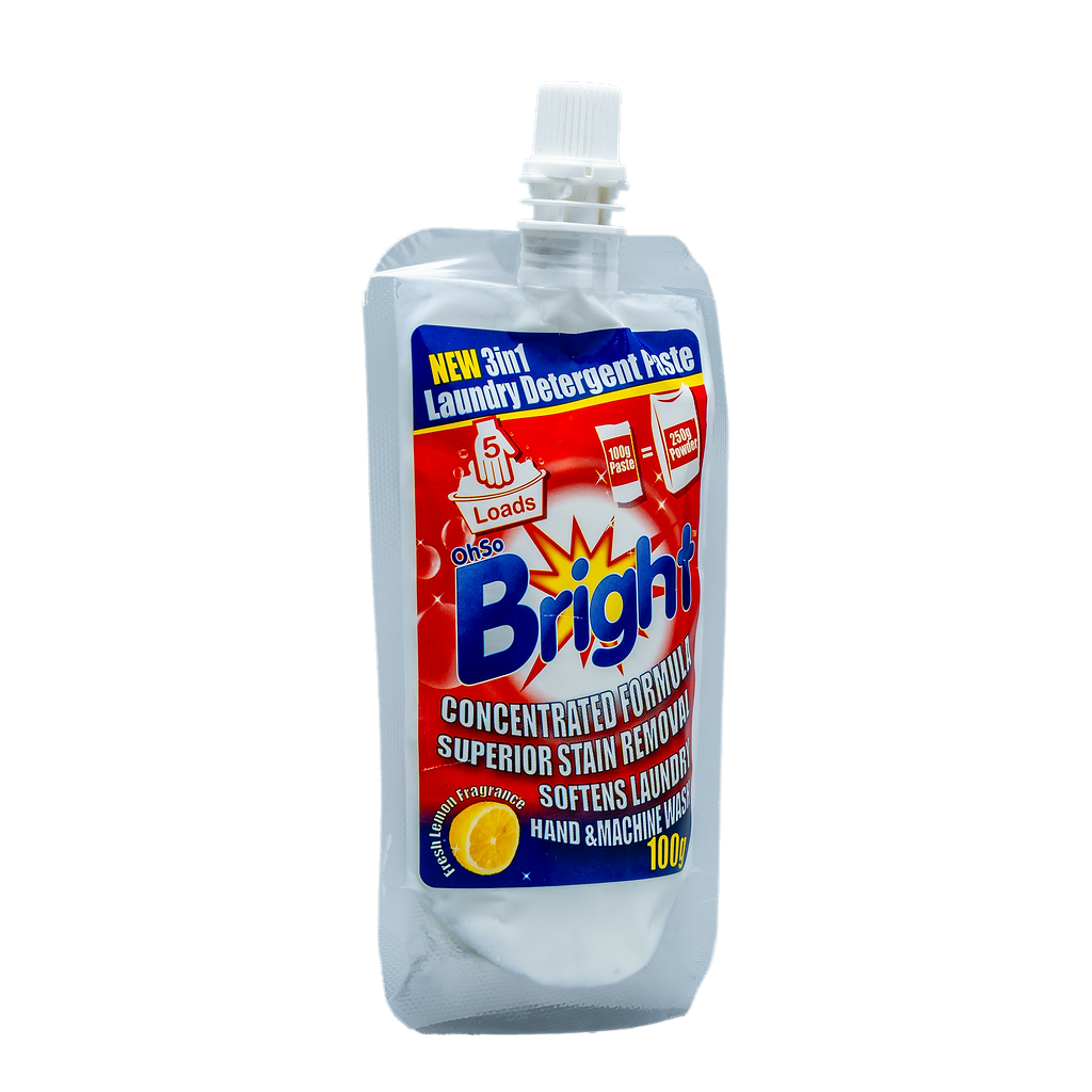 OhSo Bright Laundry Detergent Washing Paste 100g