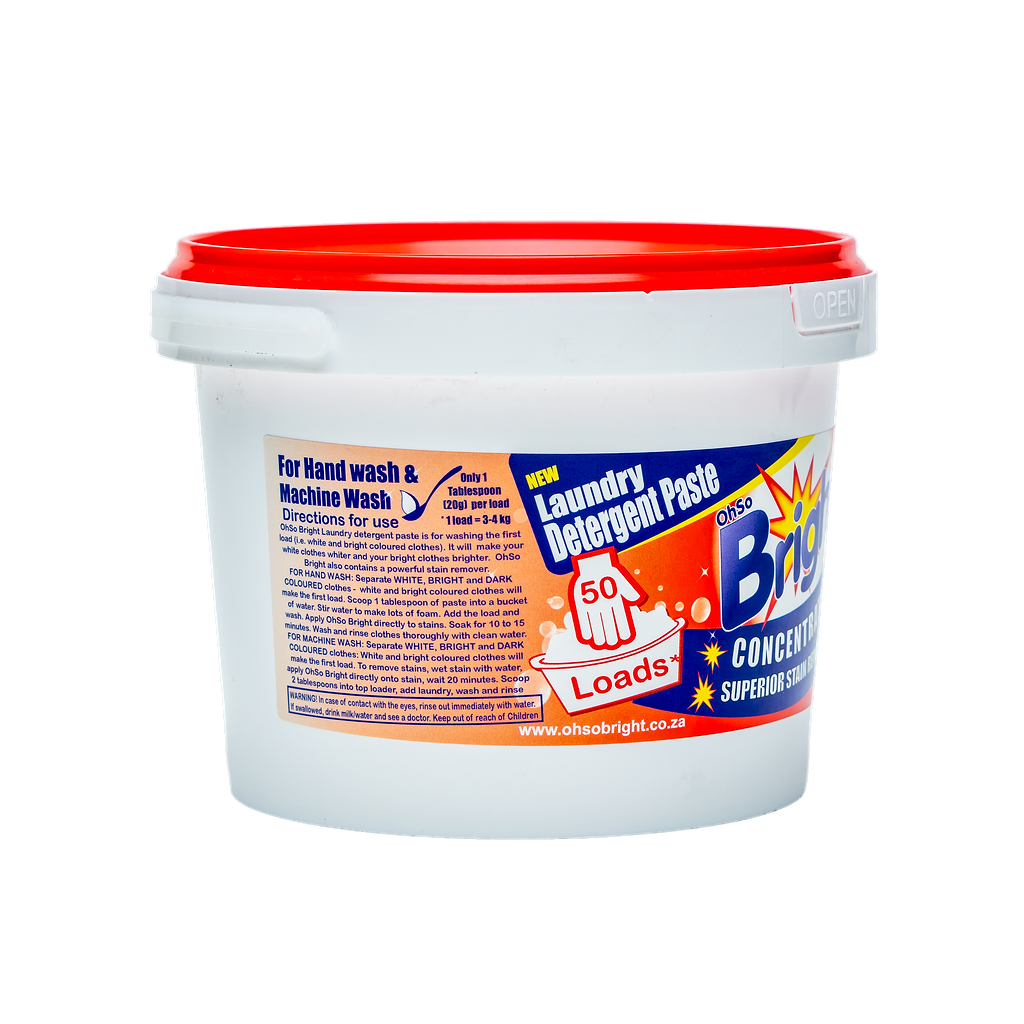 OhSo Bright Laundry Detergent Washing Paste 1kg
