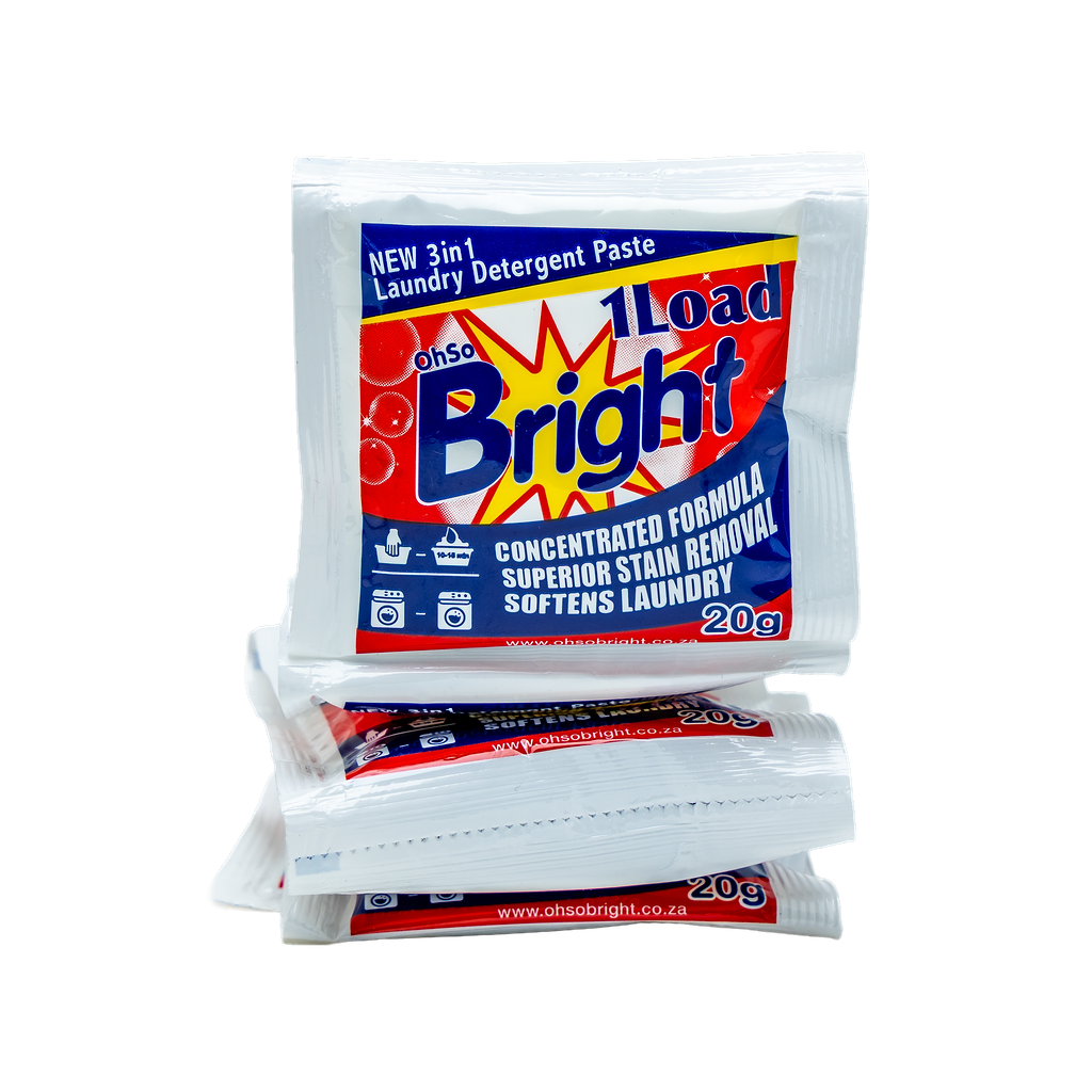 OhSo Bright Laundry Detergent Washing Paste 20g