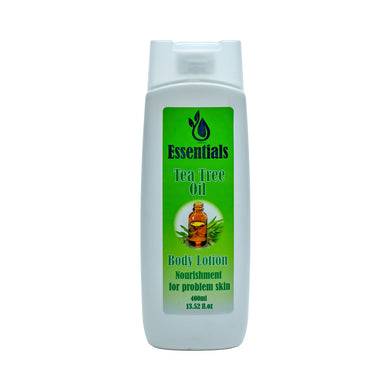 Essentials Tea Tree Body Lotion 400ml