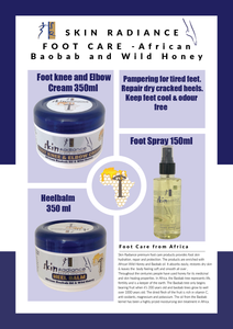 Skin Radiance foot care products
