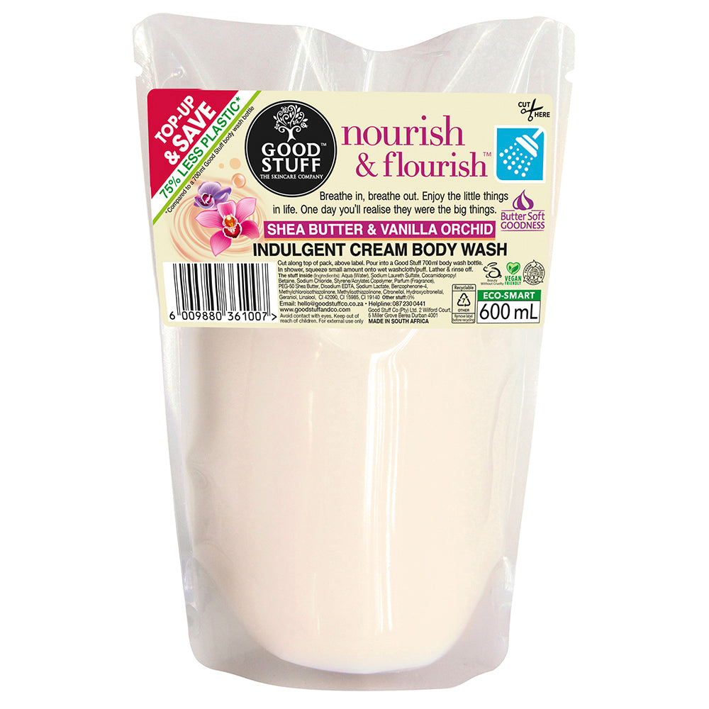 Nourish & Flourish Body Wash Refill 600ml