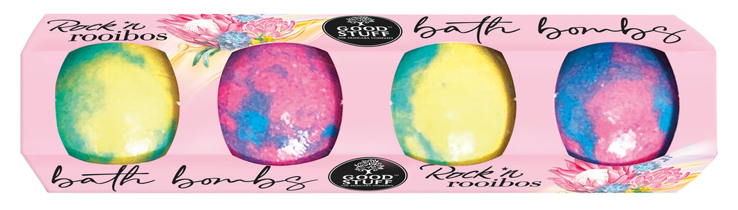 Rock 'n Rooibos Bath Bomb Gift (4pc)